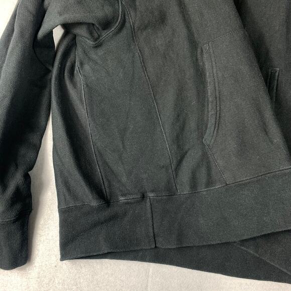 Champion Hoodie Mens XL Black Reverse Weave Full Zip Sweatshirt Y2K - Picture 9 of 13